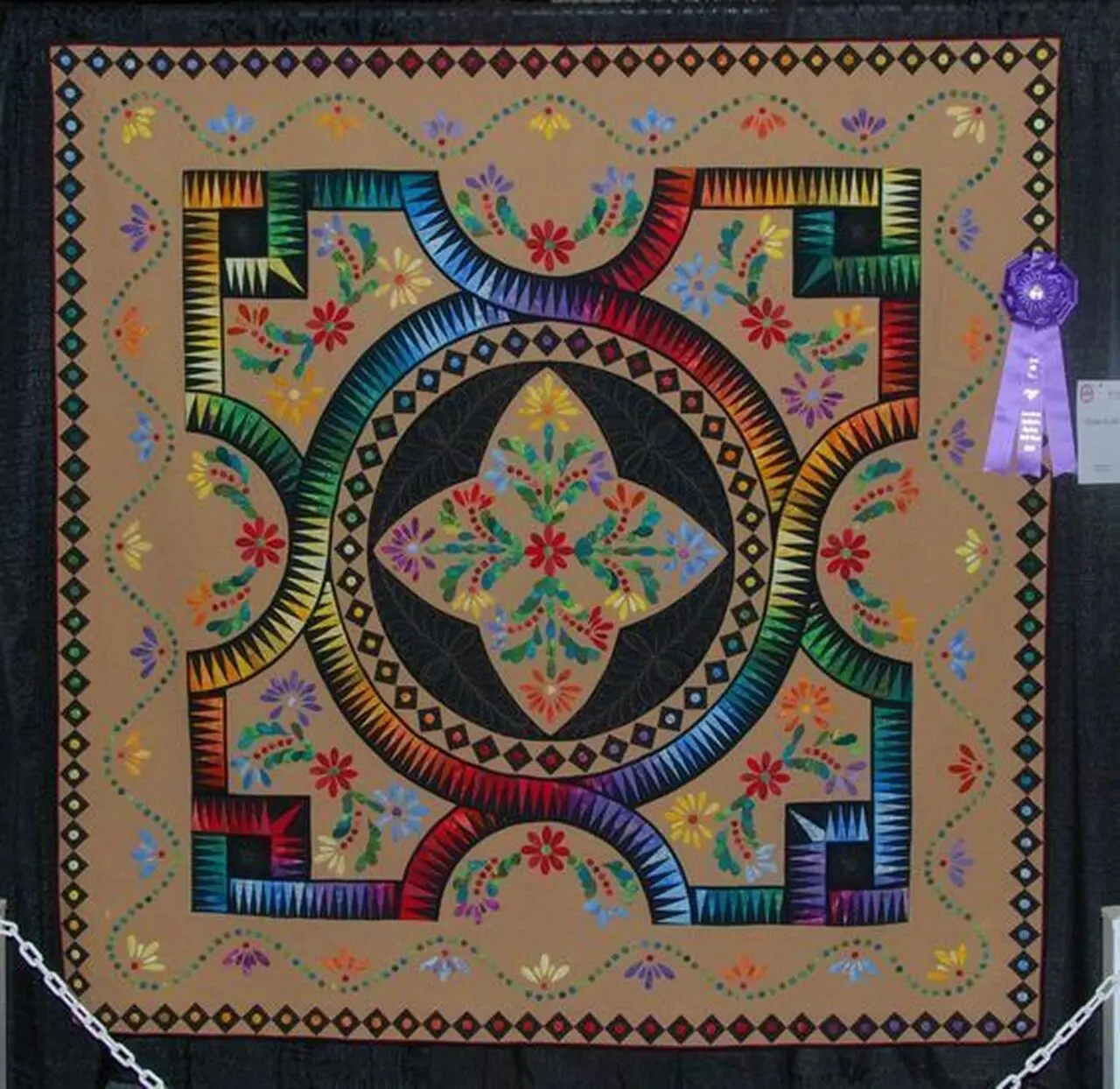 Flower Cla1510132Q Quilt Blanket and Home Decor