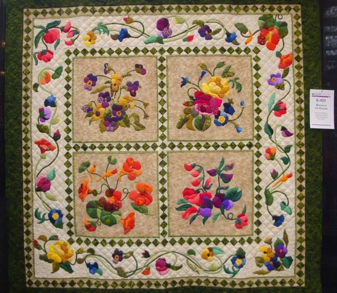 Flower Cla2210204Q Quilt Blanket and Home Decor