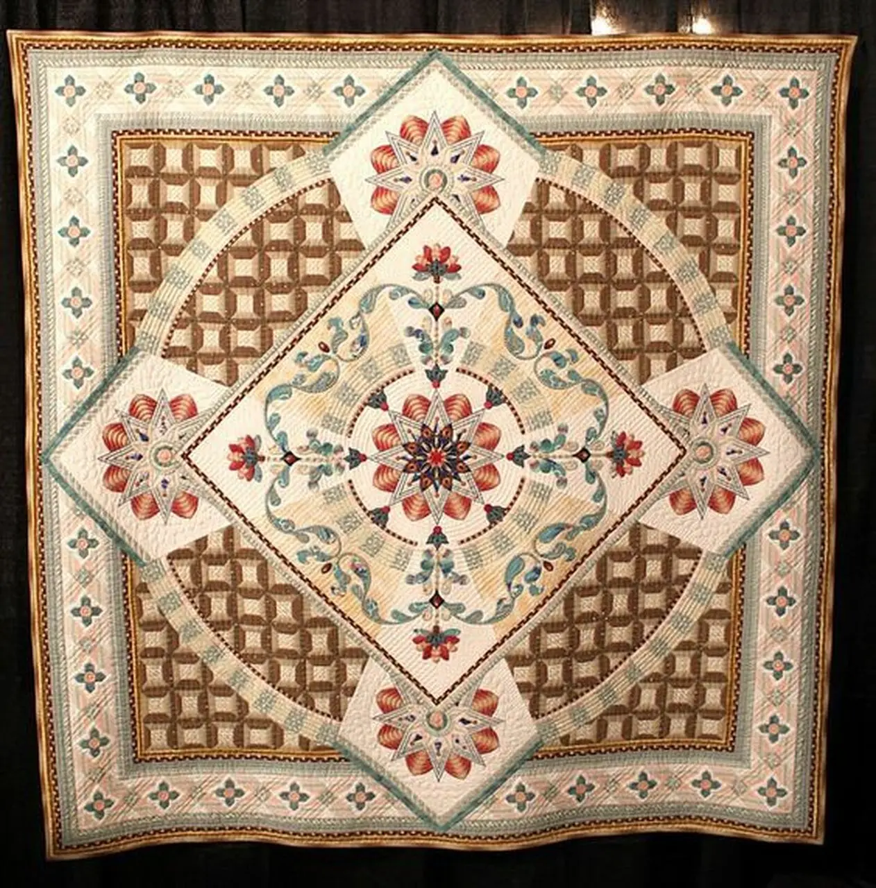 Flower Cla2210215Q Quilt Blanket and Home Decor