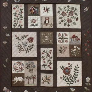 Flower Garden Hur Quilt ms and Home Decor