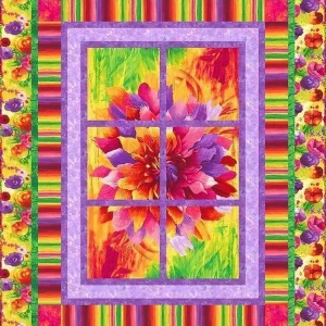 Flower Hur Quilt qg and Home Decor