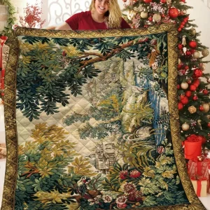 Flower Quilt Ins and Home Decor