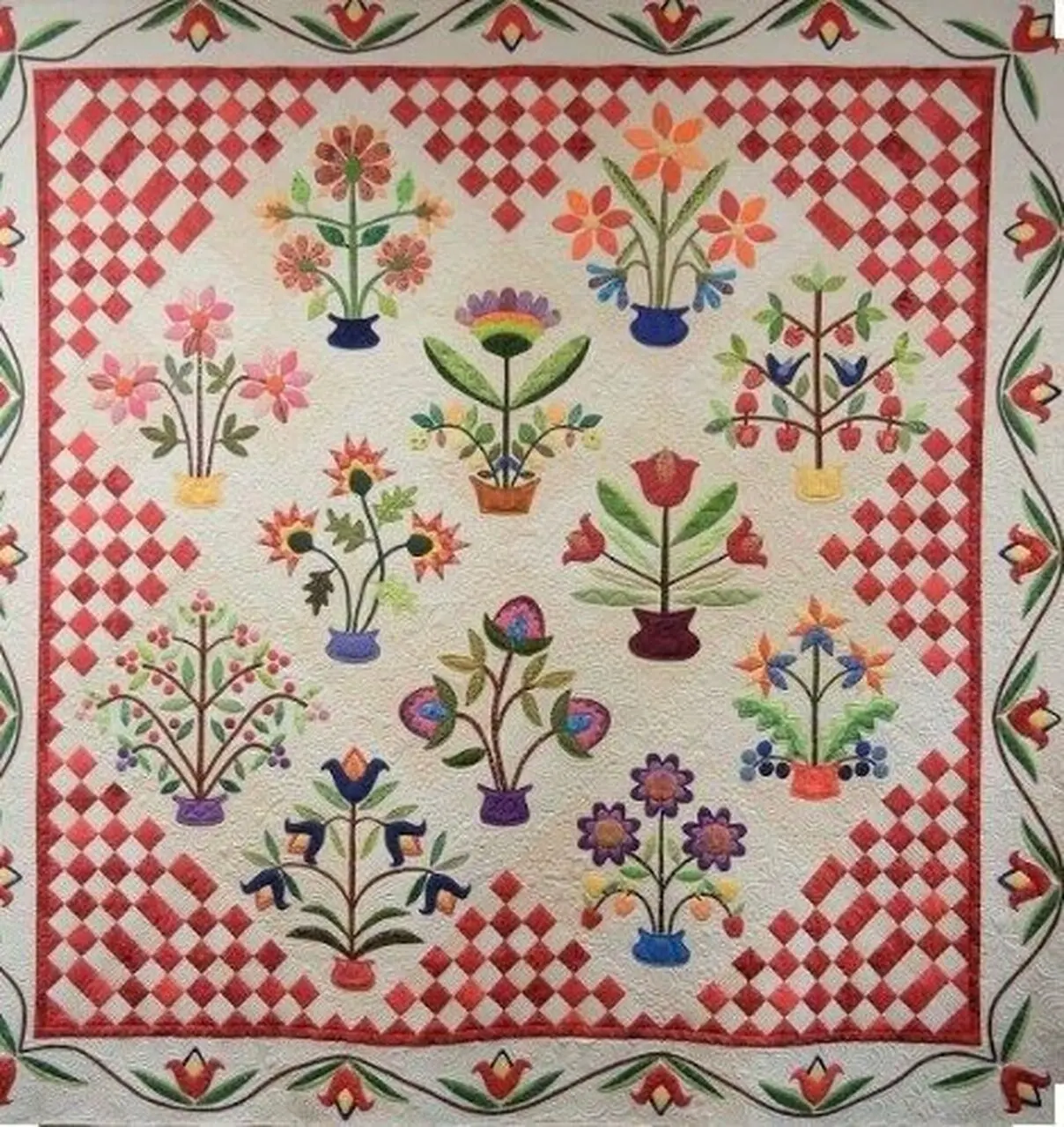 Flowers Cla1710305Q Quilt Blanket and Home Decor