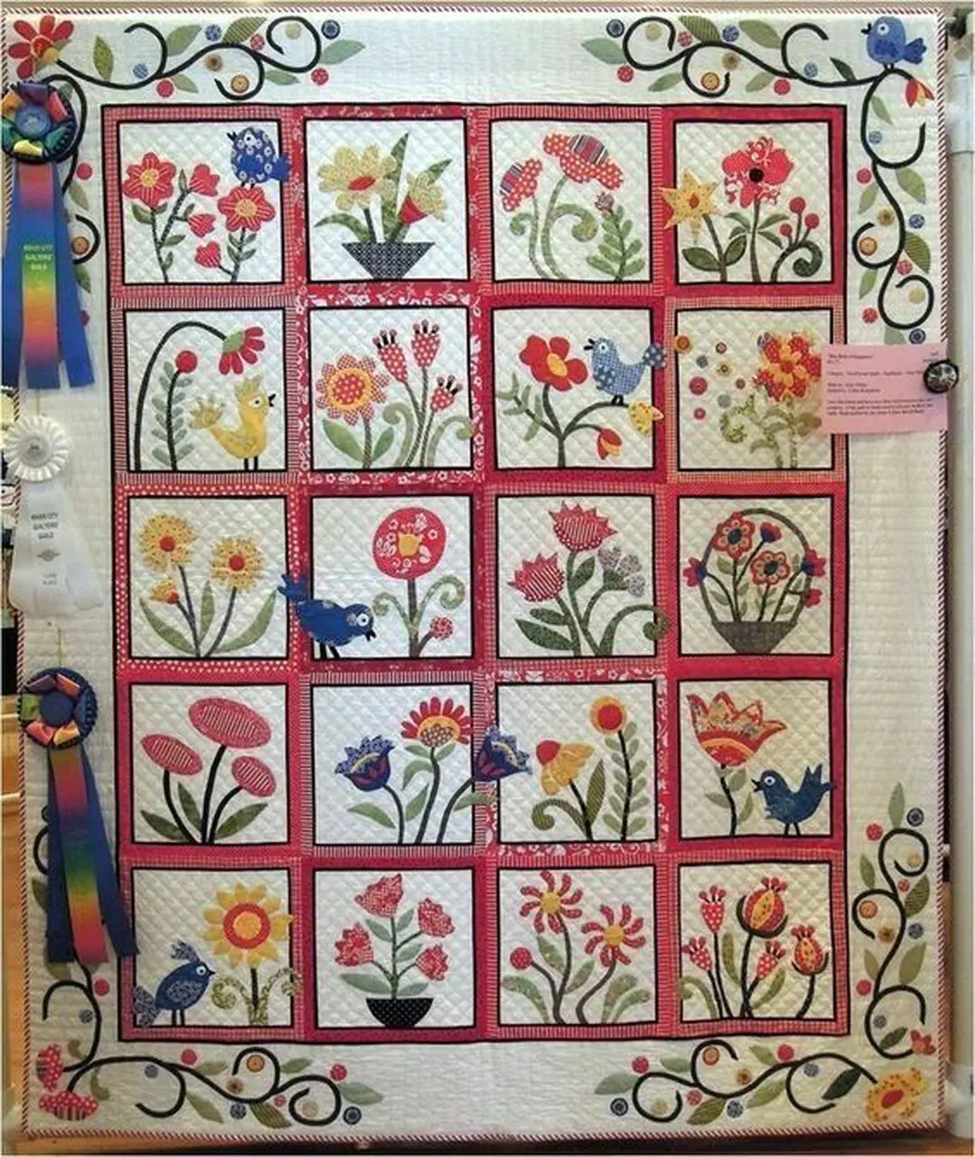 Flowers Cld190608 Quilt Blanket and Home Decor