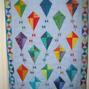 Fly A Kite Hur Quilt cs and Home Decor