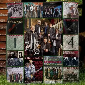 Foreigner 1 Blanket Th1607 Quilt and Home Decor