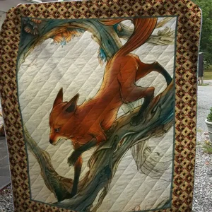 Fox 2 Quilt and Home Decor