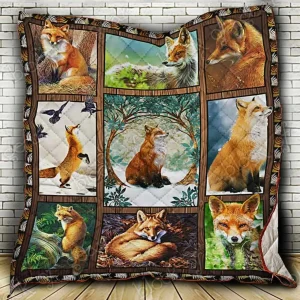 Fox Cl18100293Mdq Quilt Blanket and Home Decor