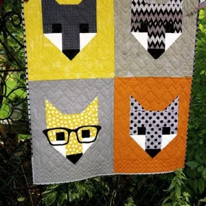 Fox Clp200639 Quilt Blanket and Home Decor