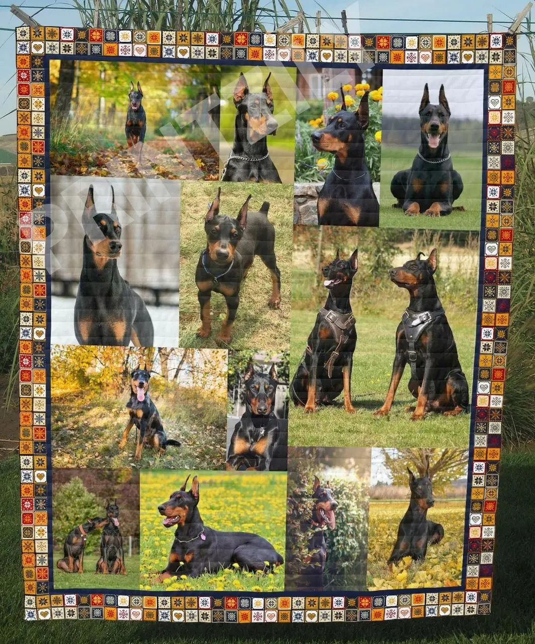 Fox Foxs In Love U Quilt Nw and Home Decor