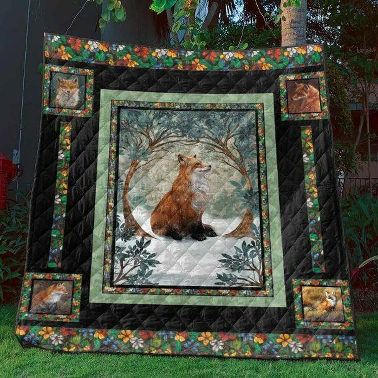 Fox In Dream Quilt Blanket Ynt9 Quilt and Home Decor