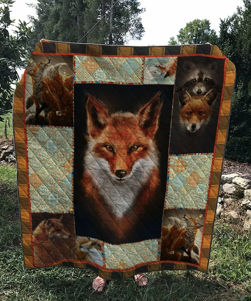 Fox Look Quilt and Home Decor
