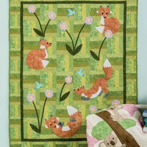 Fox Quilt Blanket Dhc150126Lt and Home Decor