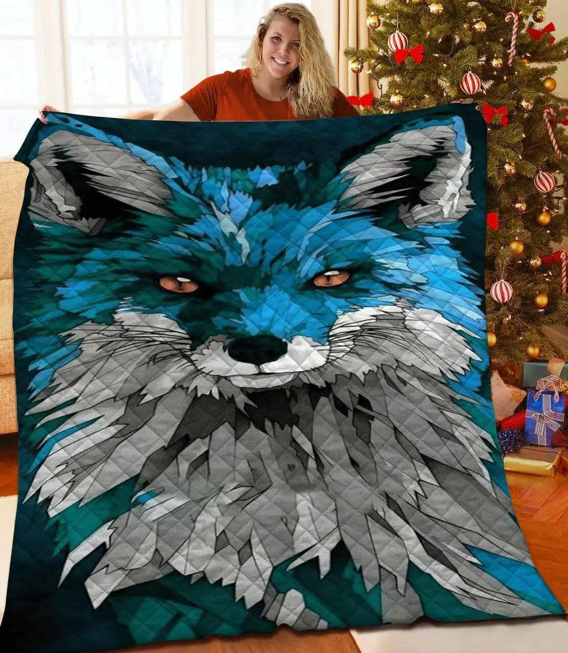 Fox Quilt Gto and Home Decor