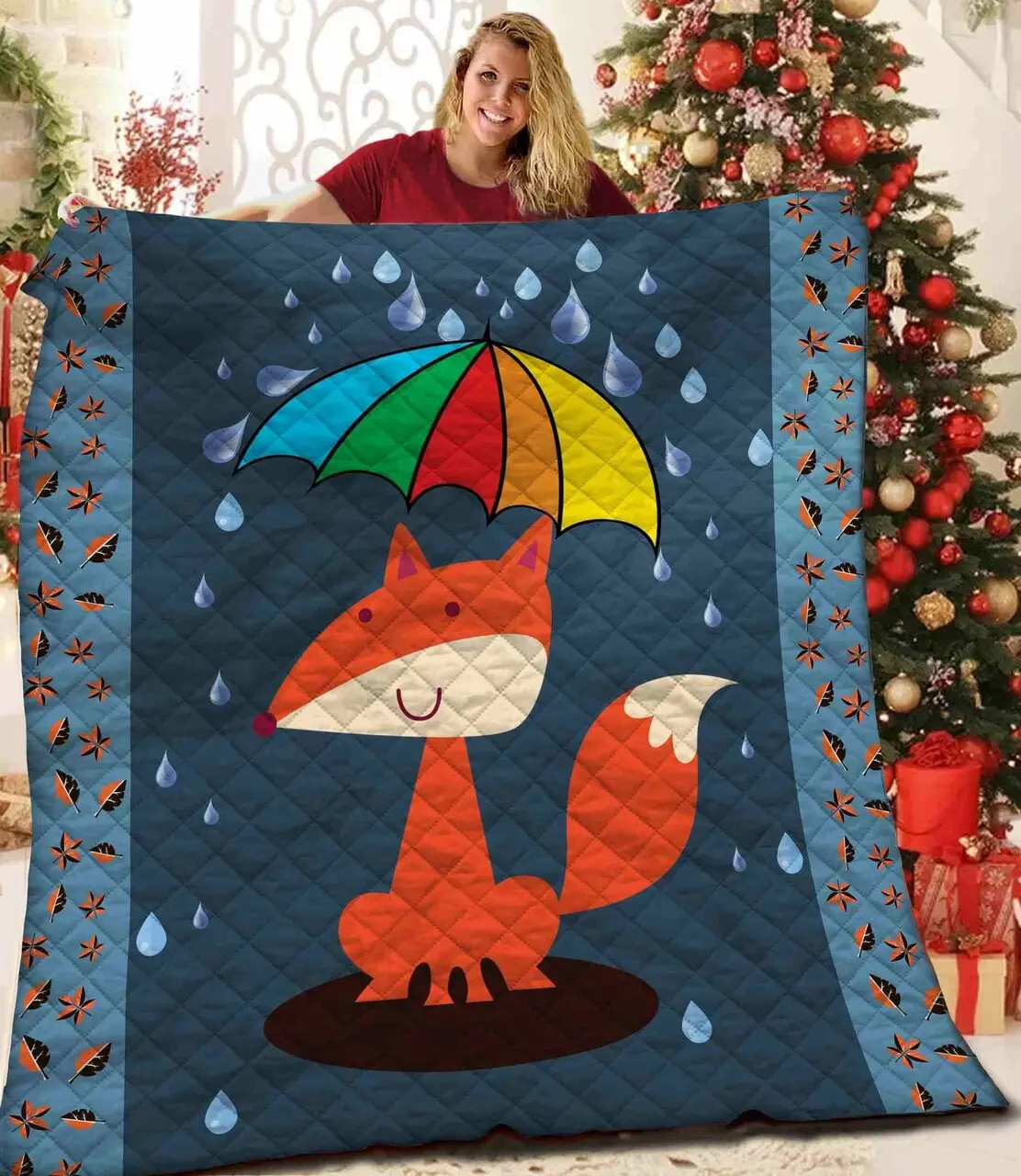 Fox Quilt Kib and Home Decor