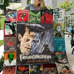 Frankenstein Quilt Blanket M120649 Quilt and Home Decor
