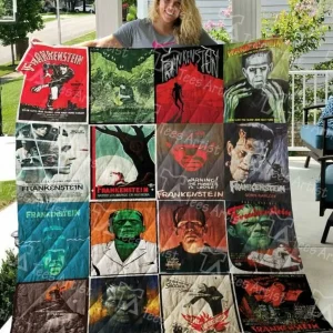 Frankenstein Quilt Blanket M120650 Quilt and Home Decor