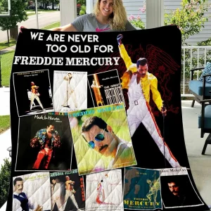 Freddie Mercury New Quilt Blanket and Home Decor