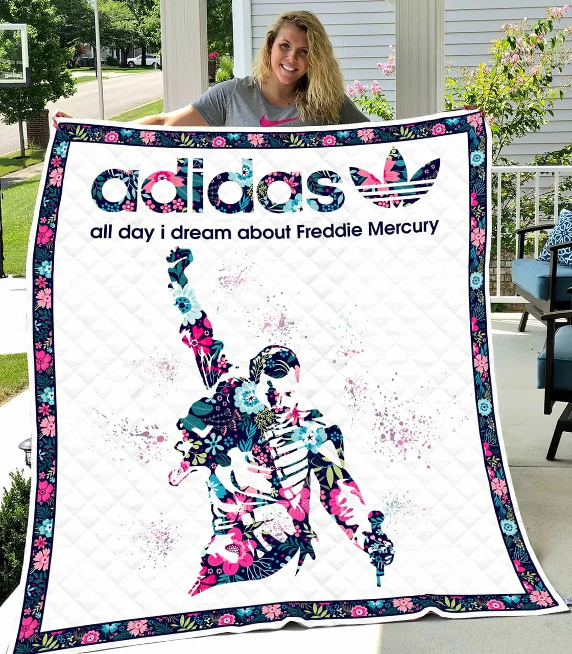 Freddie Mercury Vr2 H89 Quilt and Home Decor