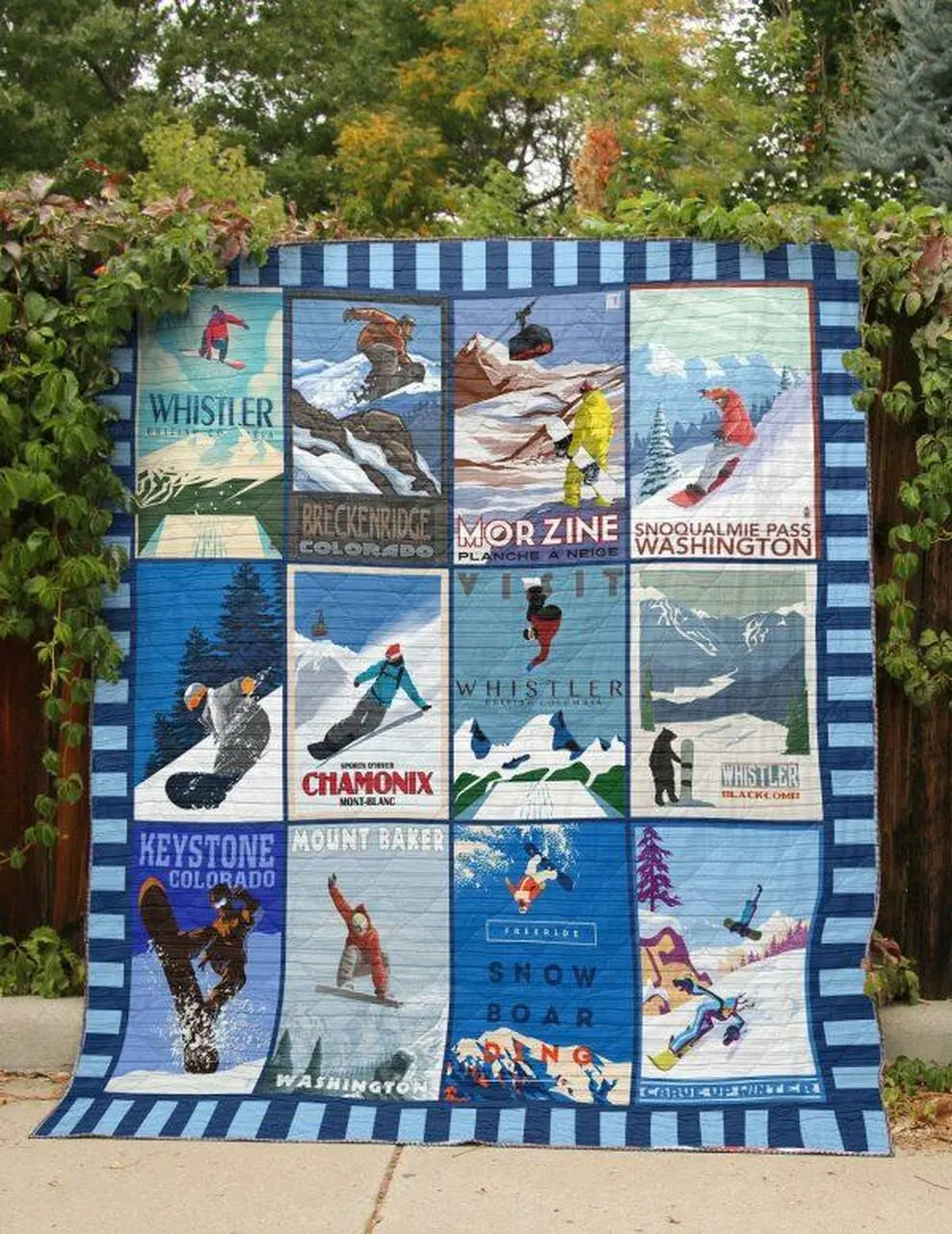 Free Ride Quilt Blanket Lp05 Quilt and Home Decor