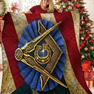 Freemason Quilt Gmq and Home Decor