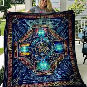 Freemasonry HVT130943 Quilt Blanket and Home Decor