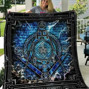 Freemasonry HVT130945 Quilt Blanket and Home Decor