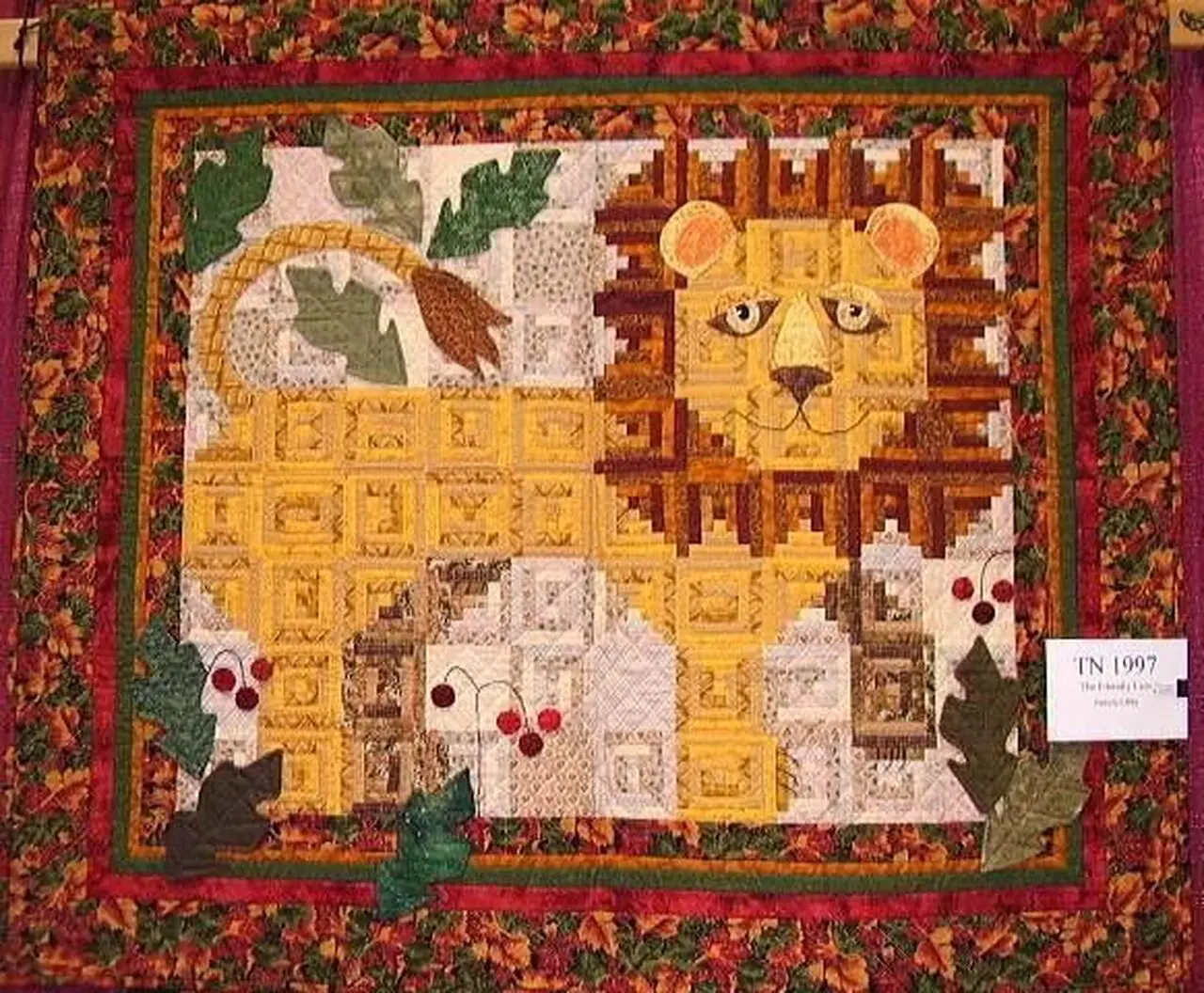 Friendly Lion Quilt Oomfz Haiba and Home Decor