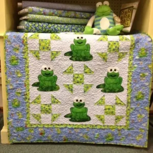 Frog Cla1210193Q Quilt Blanket and Home Decor