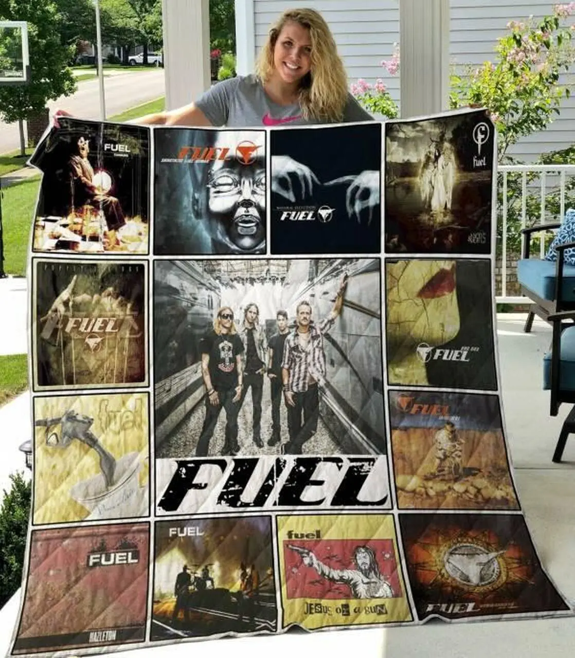 Fuel Quilt Blanket M140633 Quilt and Home Decor