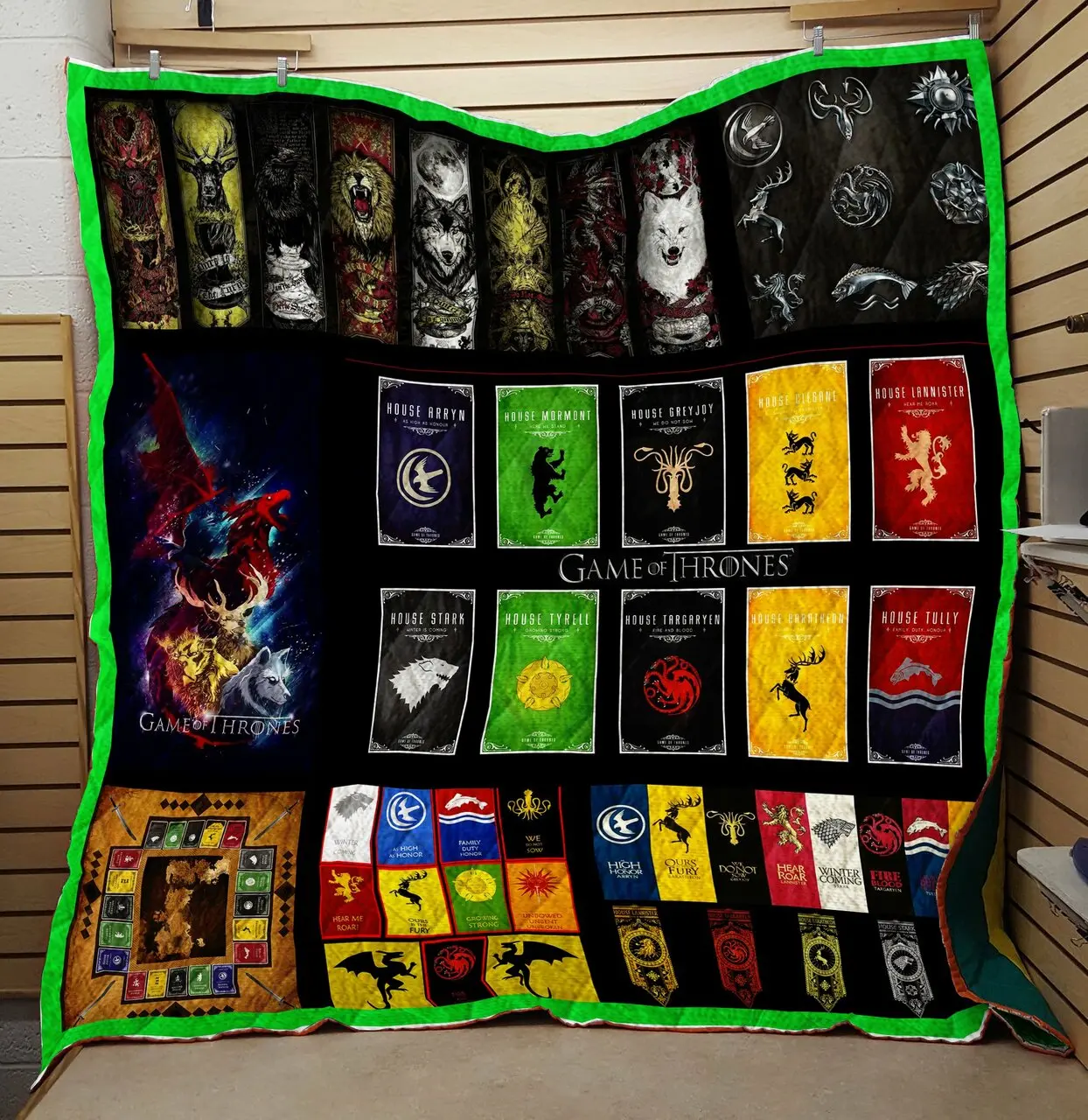 Game Of Thrones Quilt V2 and Home Decor
