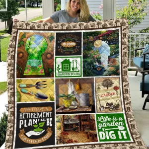 Gardening Lover Quilt Oah and Home Decor