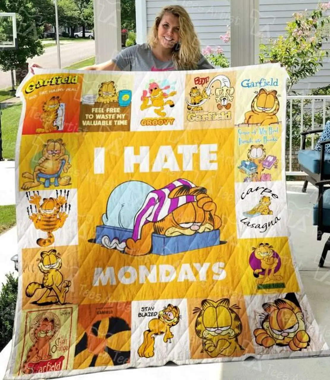 Garfield Quilt Blanket M140632 Quilt and Home Decor