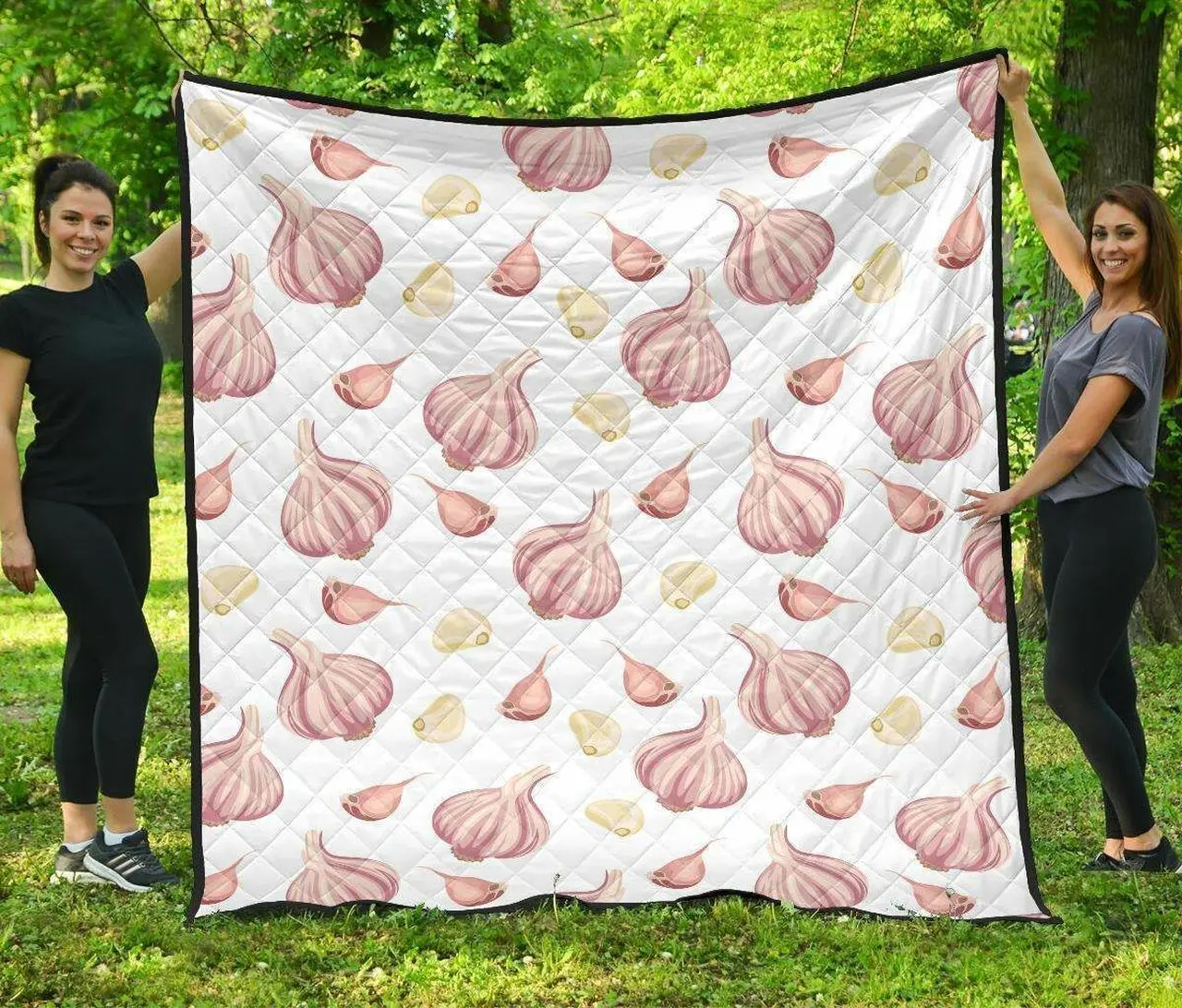 Garlic Pattern DHCDHC DT1910 Quilt Blanket and Home Decor