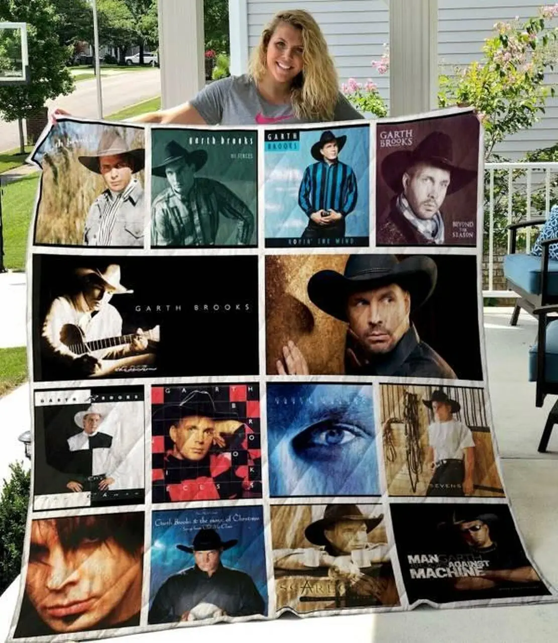 Garth Brooks Quilt Blanket M110648 Quilt and Home Decor