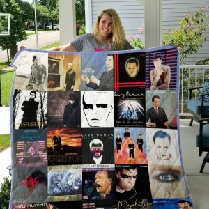 Gary Numan Quilt Blanket Ver 2 and Home Decor