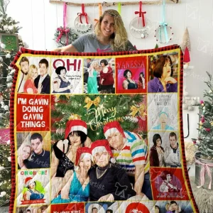Gavin Stacey Quilt Blanket 02203 and Home Decor