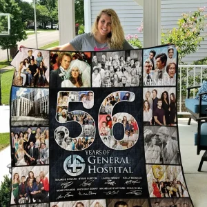 General Hospital Quilt Blanket and Home Decor