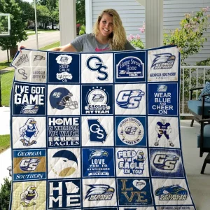 Georgia Southern Eagles Quilt Blanket and Home Decor