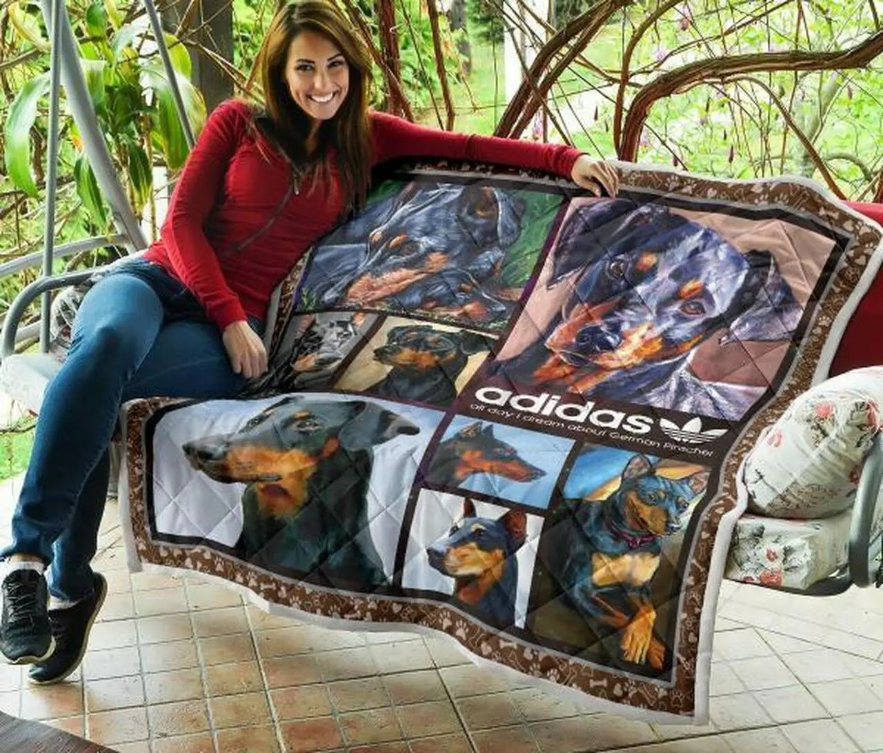 German Pinscher Quilt Blanket Beeqt5061 Quilt and Home Decor