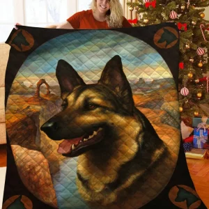 German Shepherd Quilt Idx and Home Decor