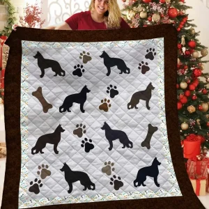 German Shepherd Quilt Iii and Home Decor