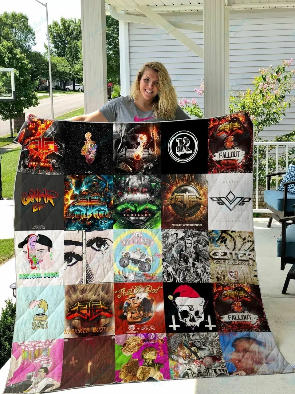 Getter Quilt Blanket and Home Decor