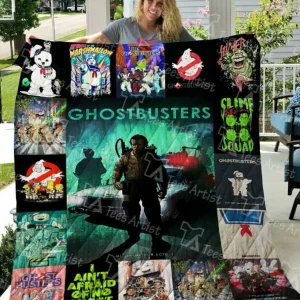 Ghostbusters Quilt Blanket M100607 Quilt and Home Decor