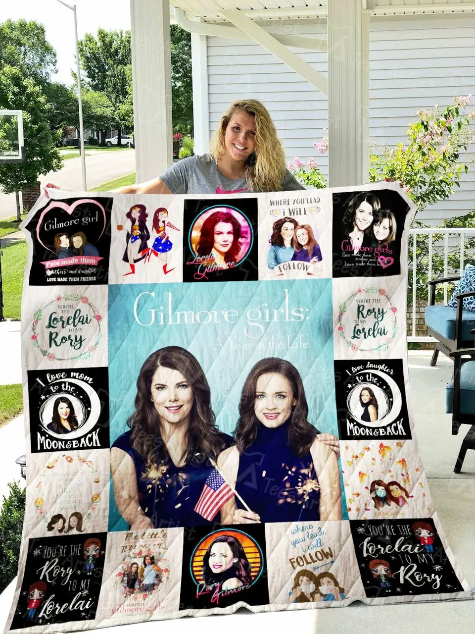 Gilmore Girls Quilt Blanket 01185 and Home Decor
