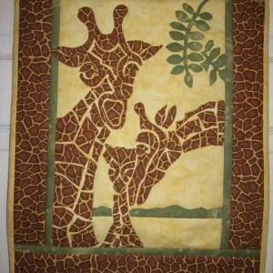 Giraffe Cl280646 Quilt Blanket and Home Decor