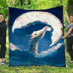 Giraffe Quilt Blanket ABC07112858 and Home Decor