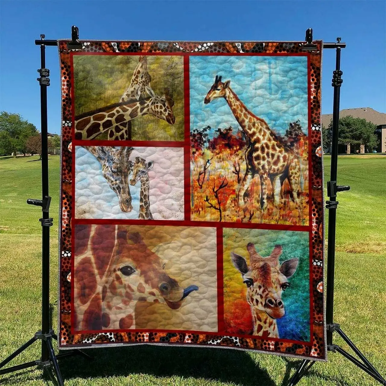Giraffe Td2709406 Quilt Blanket and Home Decor
