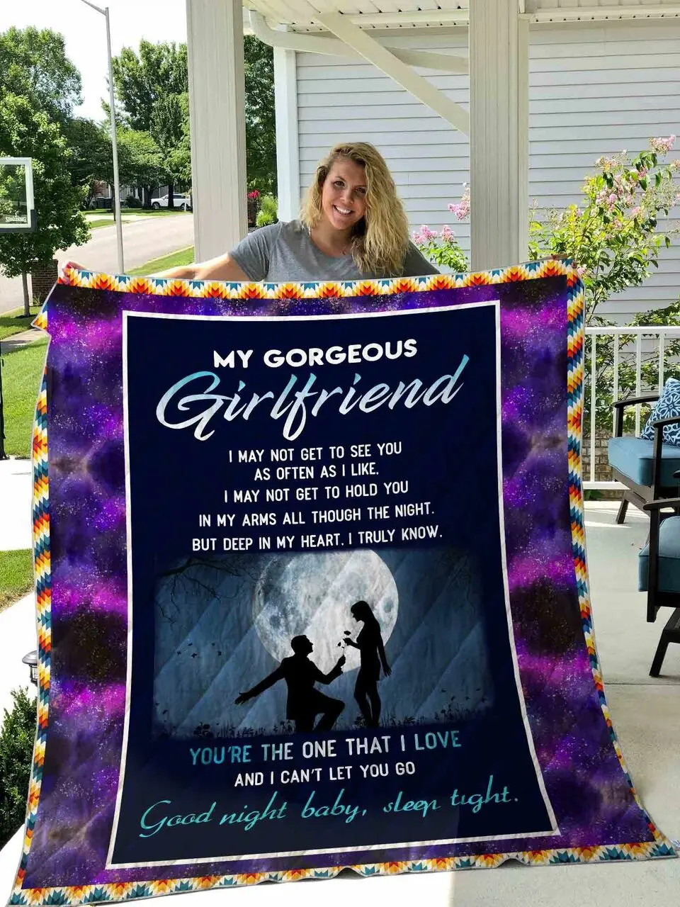 Girlfriend Quilt Blanket Dhc1501532Vt and Home Decor