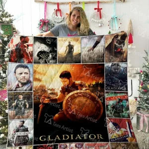 Gladiators Quilt Blanket 02330 and Home Decor
